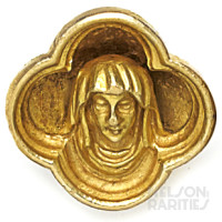 Gold Stickpin of Jeanne d’Arc