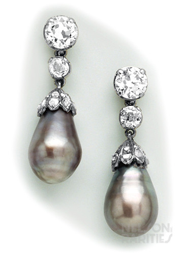Top more than 240 pearl diamond drop earrings latest