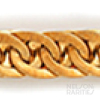 Two-Colored Gold Bracelet