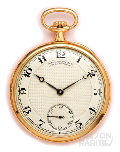 Gold Open Faced Dress Watch