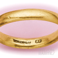 High-Karat Handwrought Gold Wedding Band